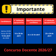 Fases Concurso Docente 2026/27