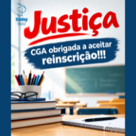 CGA obrigada a aceitar reinscrição!!