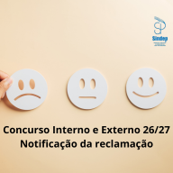 Concurso Nacional Interno e Externo 2026/2027 – Notificação da decisão da reclamação