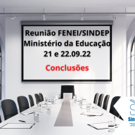REUNIÃO NO MINISTÉRIO DA EDUCAÇÃO – 21 E 22/09/2022