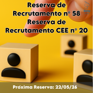 Reserva de Recrutamento nº 58 e Reserva de Recrutamento nº 20 do CEE