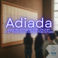 Adiamento Exames Nacionais