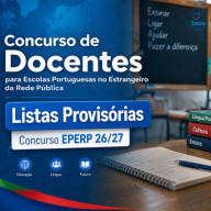 Concurso EPERP 26/27 - Listas Provisórias
